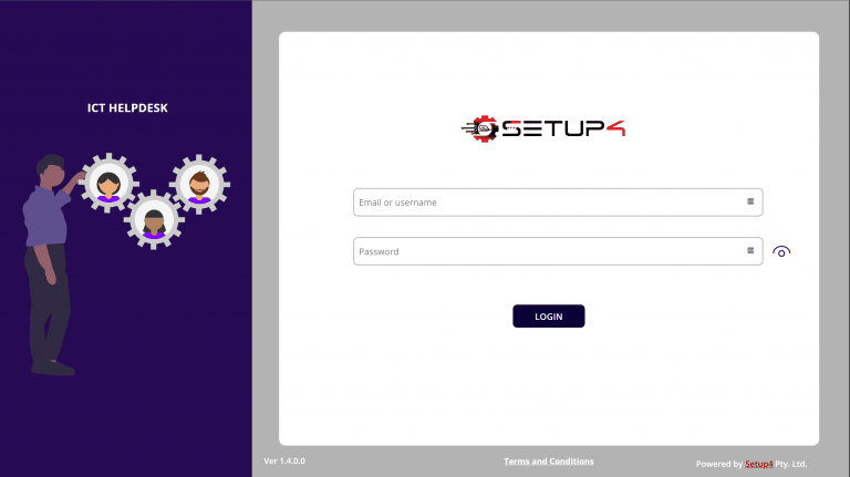 setup4 - Power app - Helpdesk - welcome